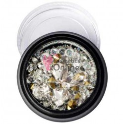 Decor pentru unghii cu Cristale 3D mixt CMX04